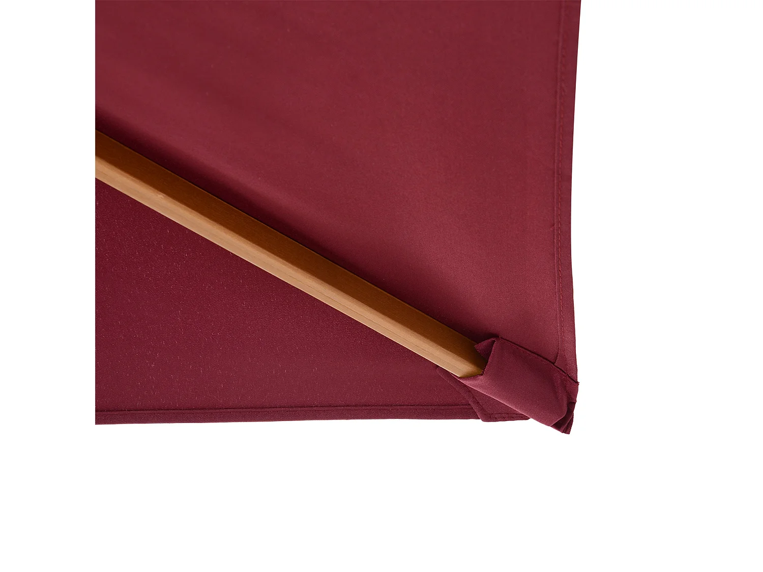 Ombrellone 2x3 da giardino copertura in poliestere bordeaux