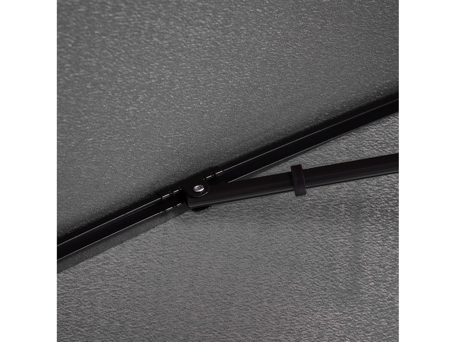 Ombrellone da giardino rettangolare 2x1.3 m con inclinazione