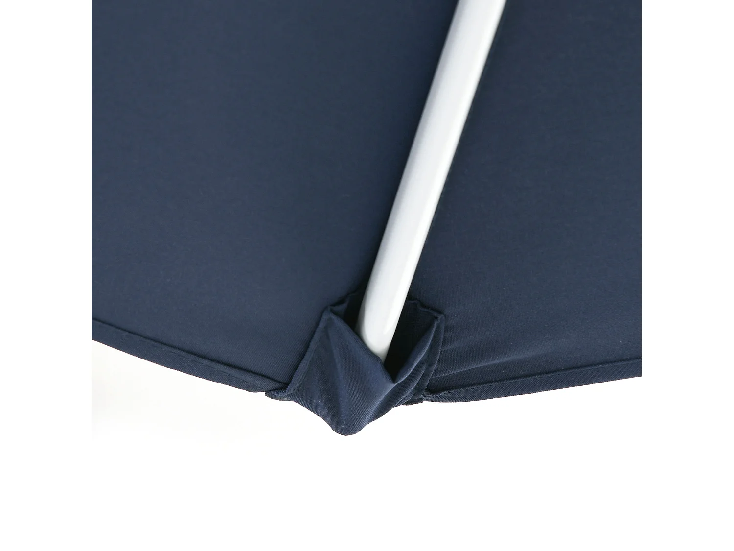 Ombrellone da giardino ad altezza regolabile in metallo e poliestere