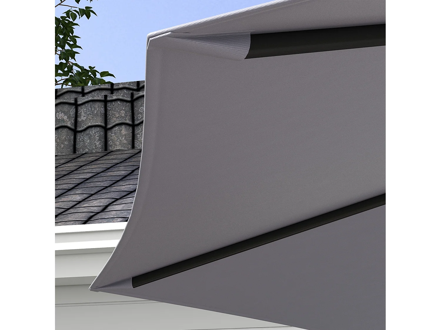 Copertura tappeto elastico ø244x30cm pieghevole e portatile