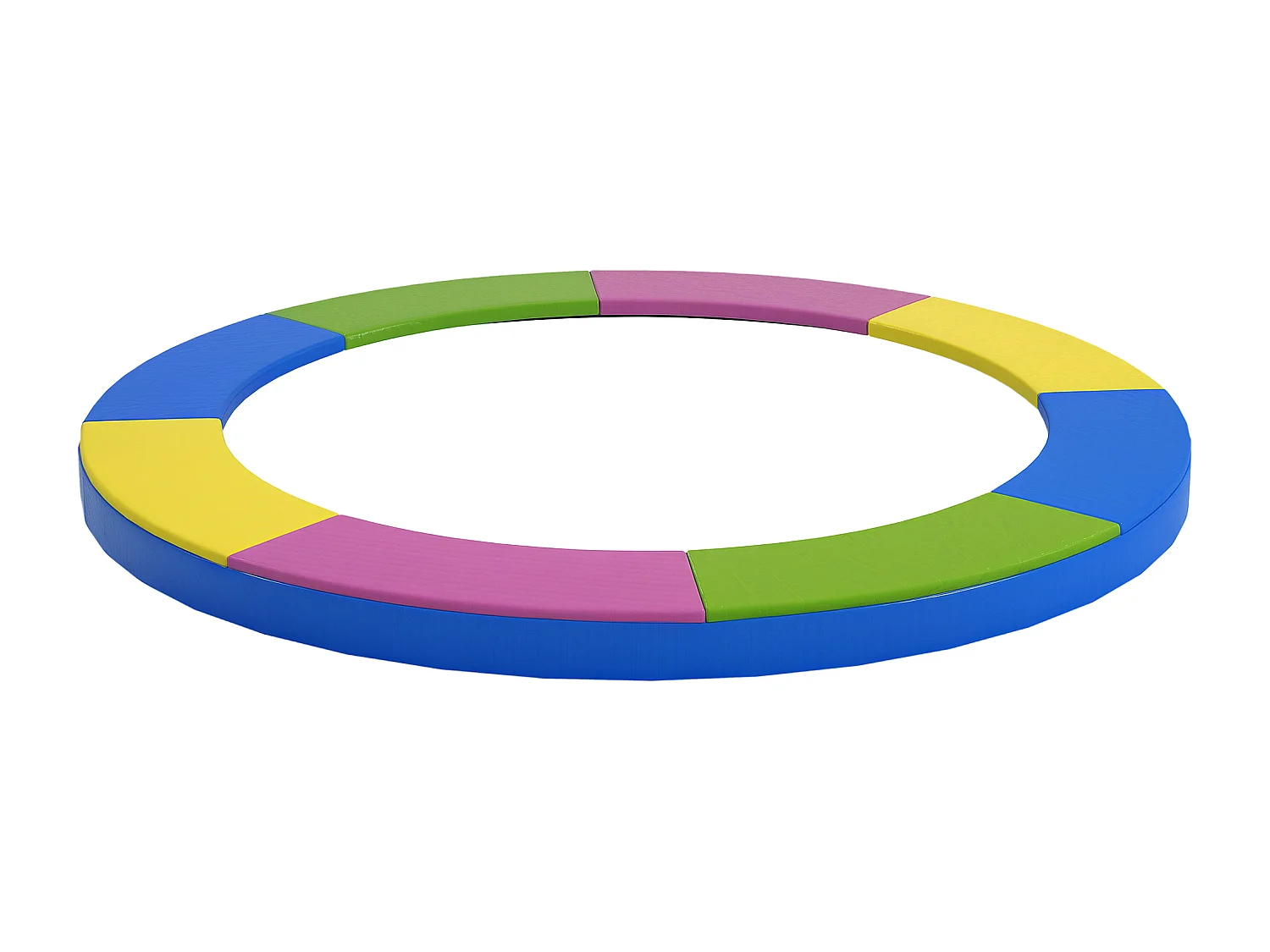 Copertura tappeto elastico ø244x30cm pieghevole e portatile