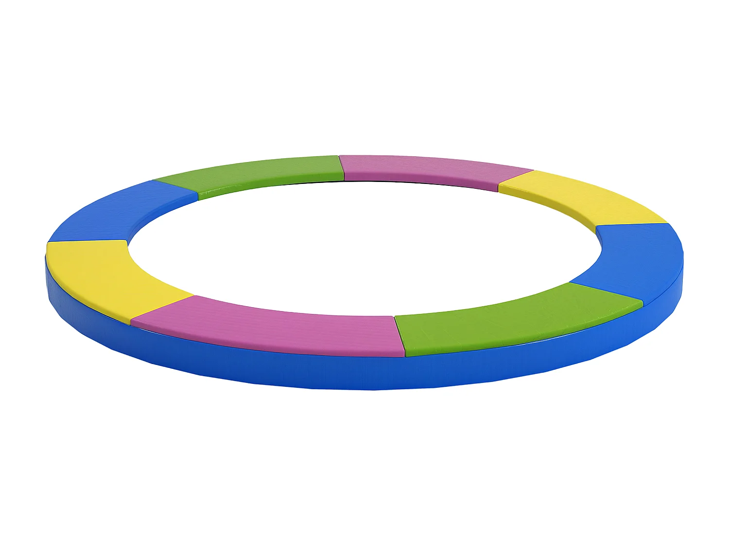 Copertura tappeto elastico ø244x30cm pieghevole e portatile