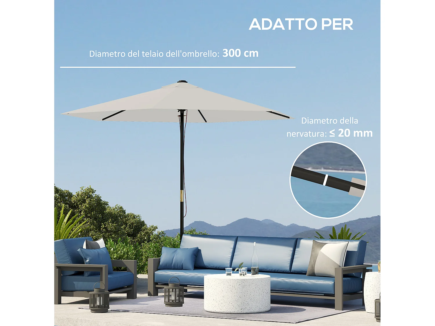 Scaletta per tappeto elastico regolabile a 3 o 2 scalini in acciaio