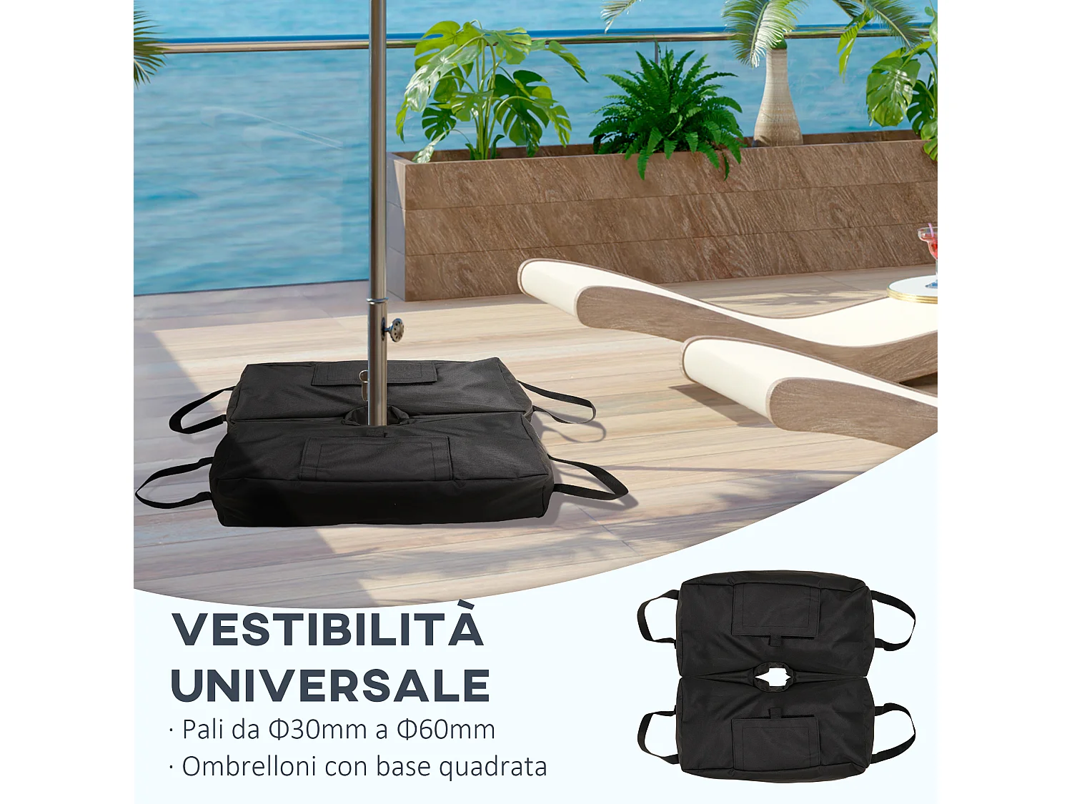 Set 2 teli per gazebo 3x3 m e 3x6 m in pe e plastica verde