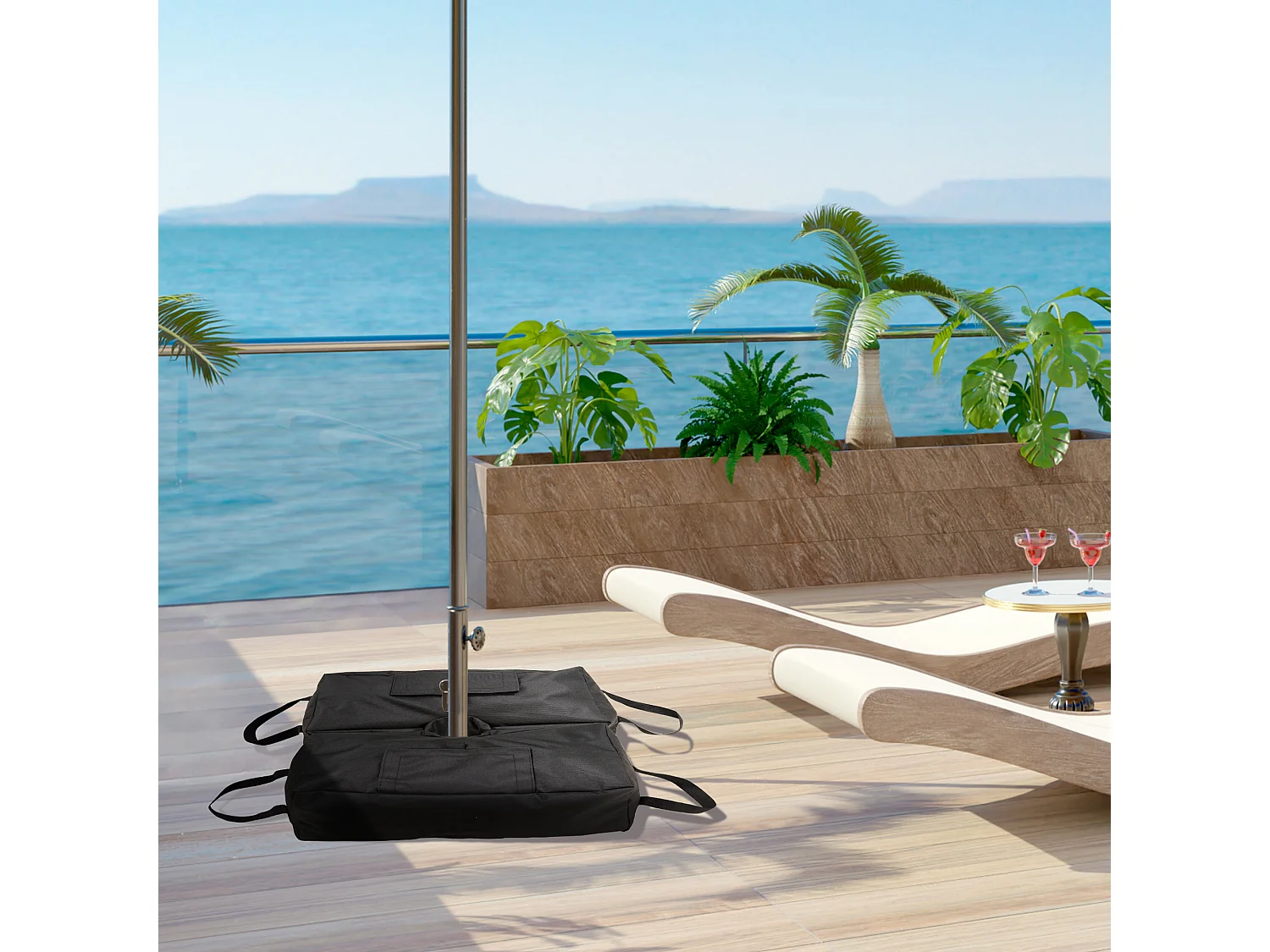 Set 2 teli per gazebo 3x3 m e 3x6 m in pe e plastica verde