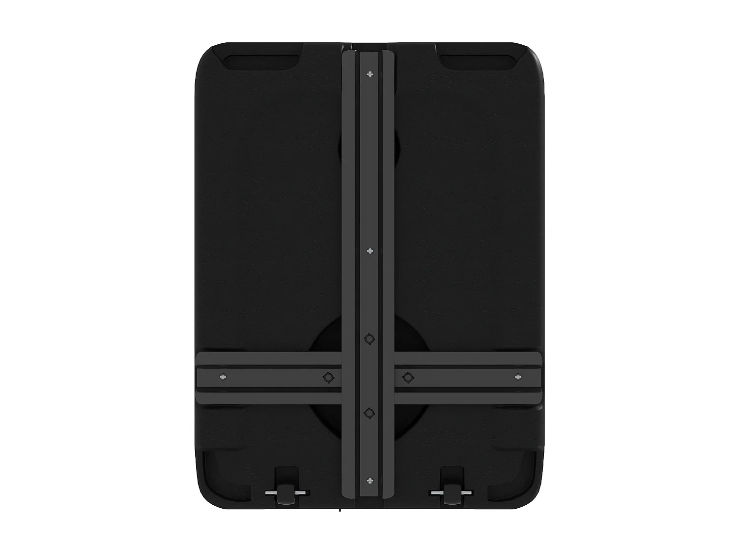 Rete di protezione trampolini a 6 pali in pe nero e rosa