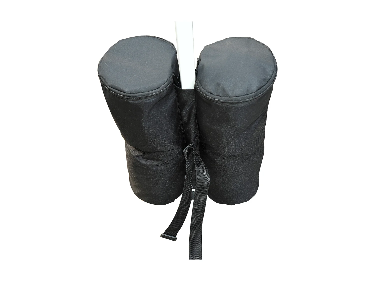 Zanzariera per ombrellone rotondo regolabile con cerniera beige