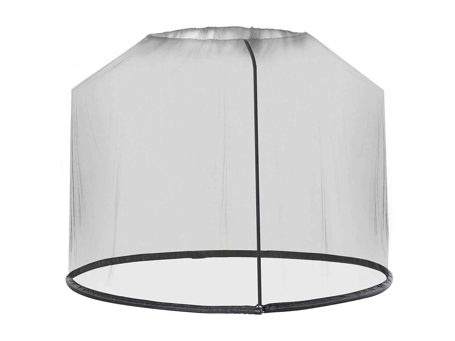 Tenda da sole con supporti regolabili e manovella verde e bianco