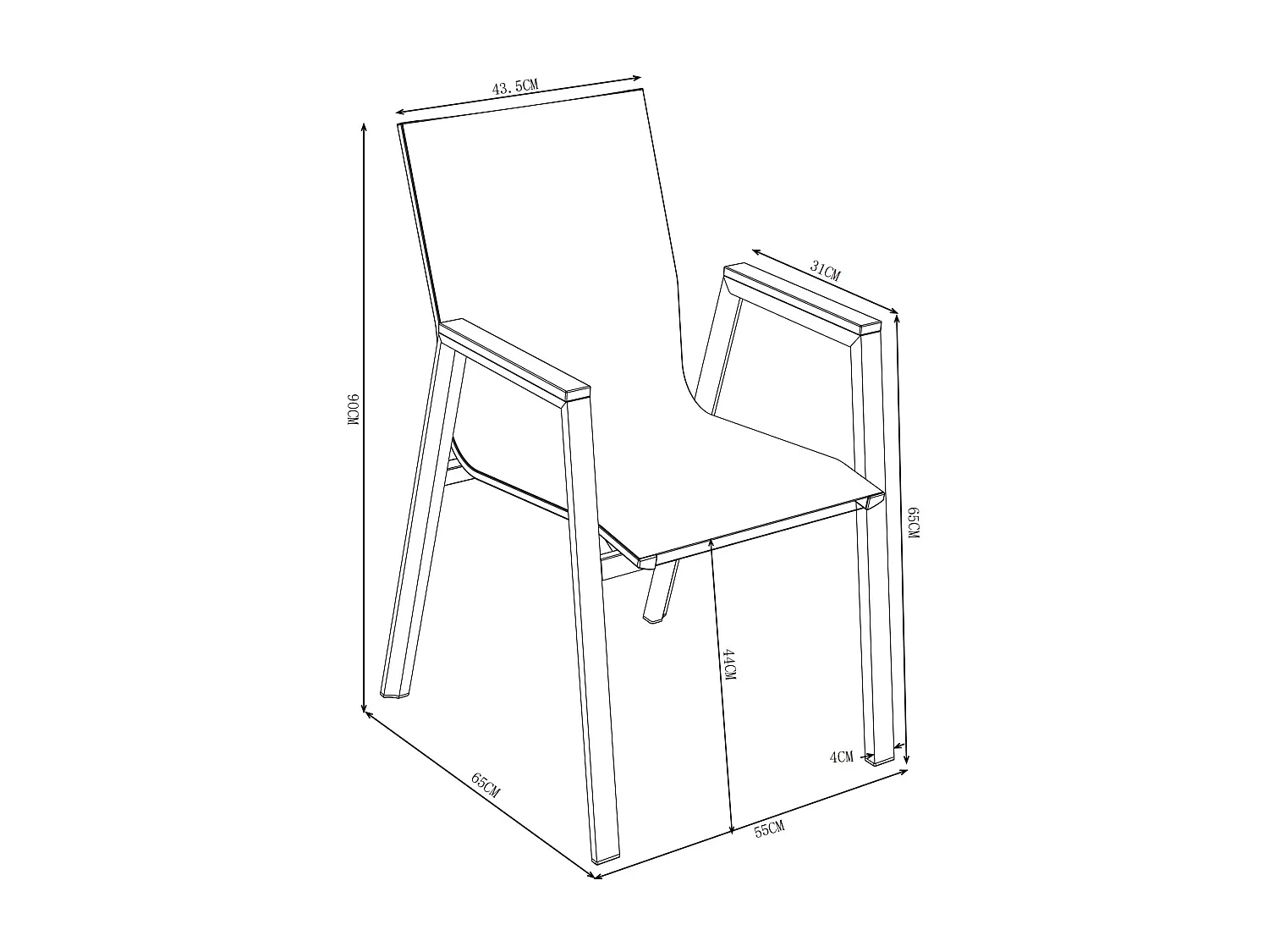 Salle à manger de jardin en aluminium : une table L.150 cm et 6 fauteuils empilables - Naturel clair et anthracite - LIOUS de MYLIA