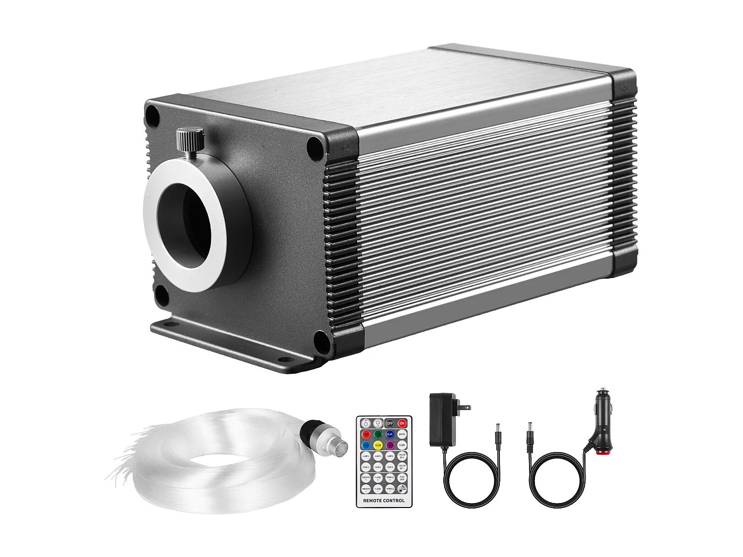 Kit Teto Stellato para Carro SucceBuy 550 PCS Luzes de Fibra Óptica para Teto Cintilante 0,76 mm 3 m 16 W, Controle via Aplicativo Bluetooth, Controle Remoto