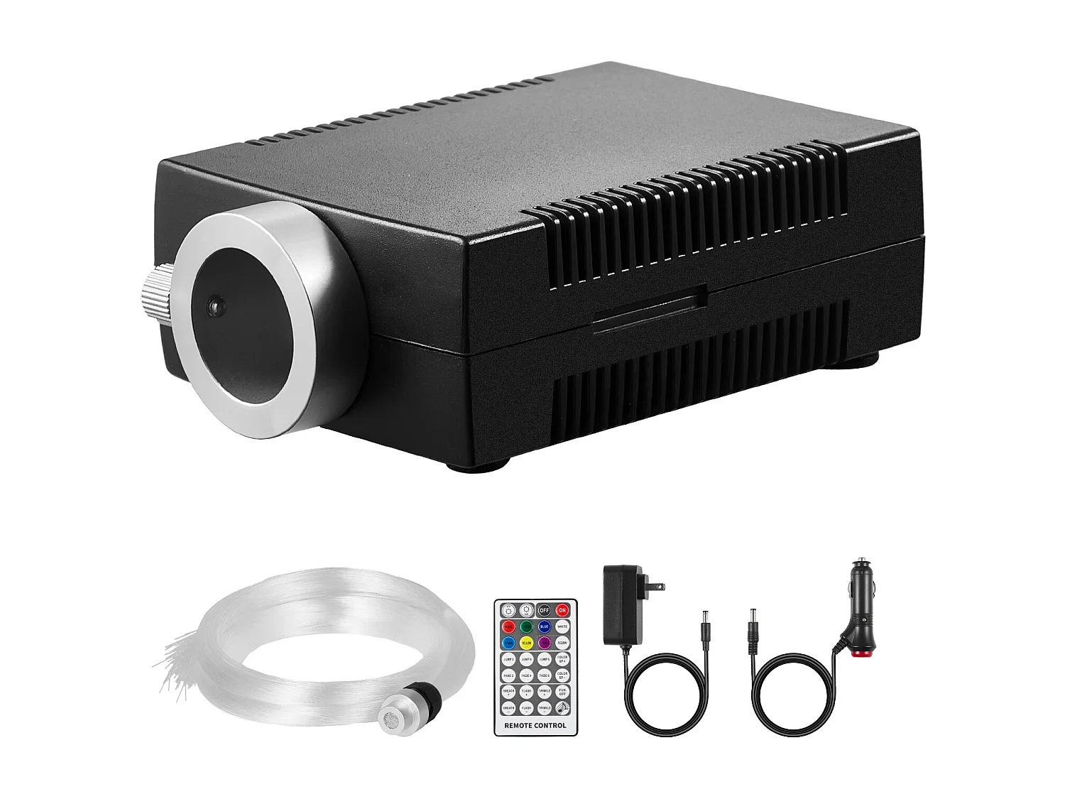 Zestaw Gwieździste Niebo w Samochodzie SucceBuy 150 PCS Światła Włóknowe Sufitowe 0,76 mm 1,98 m 16 W, Sterowanie przez Aplikację Bluetooth, Pilot