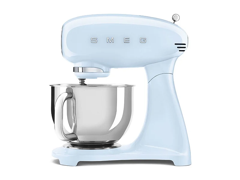 Smeg Robot sur socle 4.8l 800w bleu azur - SMF03PBEU