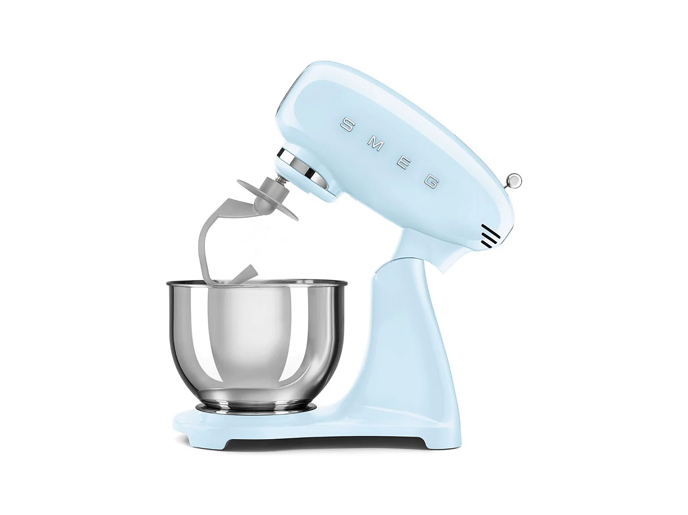 Smeg Robot sur socle 4.8l 800w bleu azur - SMF03PBEU