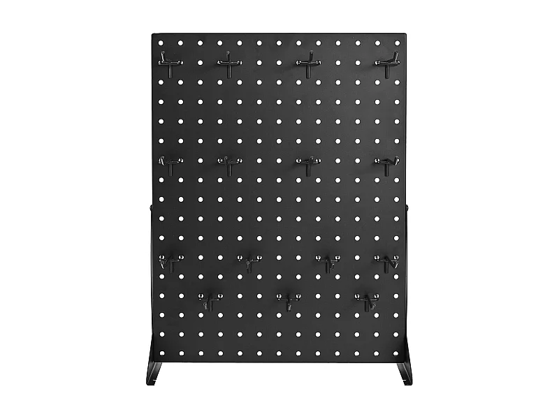 Geperforeerd Paneel Organizer SucceBuy, 44 x 33,5 cm, met 15 Haken, Draagcapaciteit 5 kg, Opbergorganizer van Dik Koudgewalst Staal