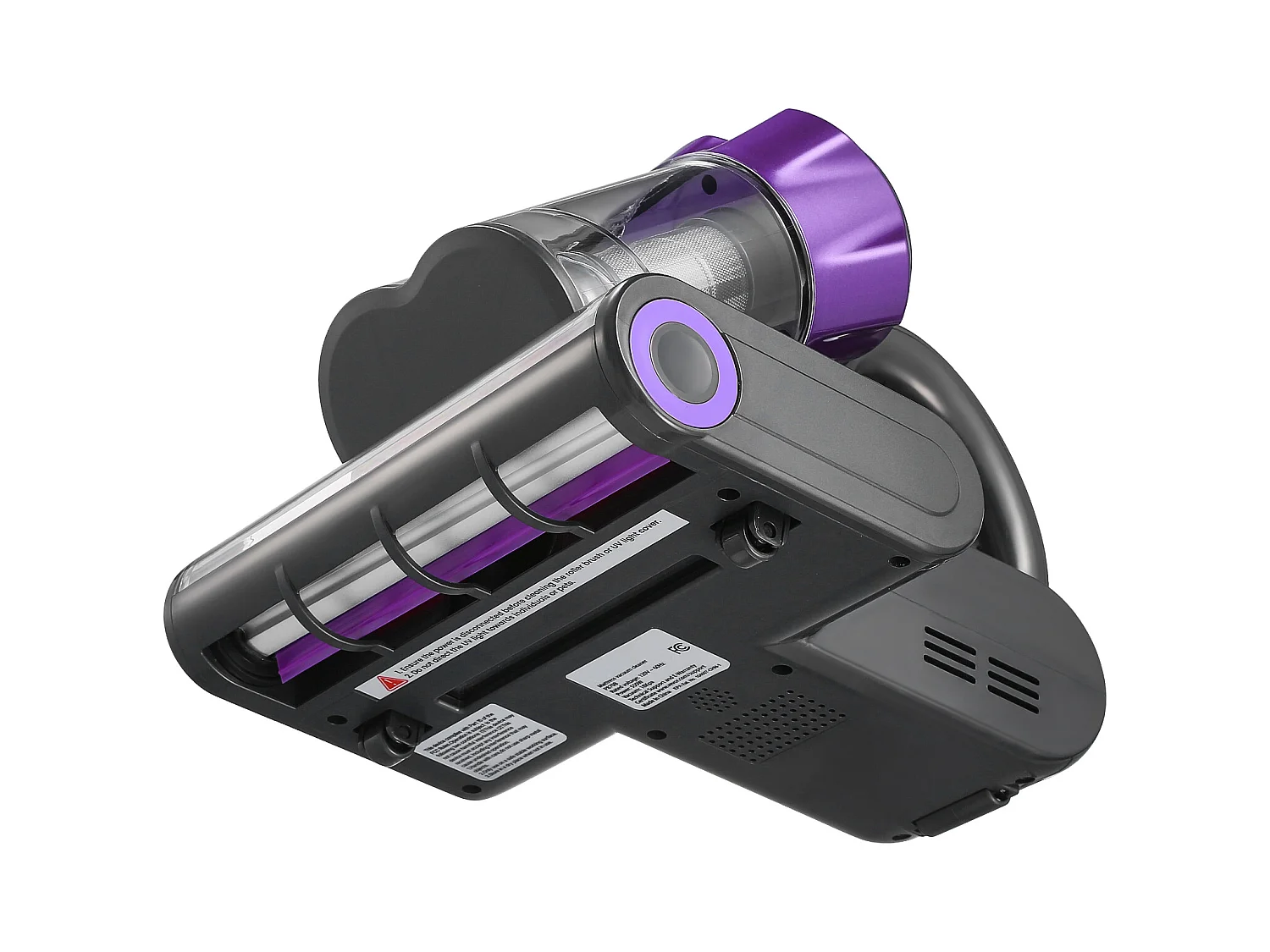 Aspirateur Matelas Anti-acariens SucceBuy 550 W, Aspirateur à Main Avec Aspiration Puissante 18 kPa, Double Bac à Poussière, Filtre HEPA Et Chauffage