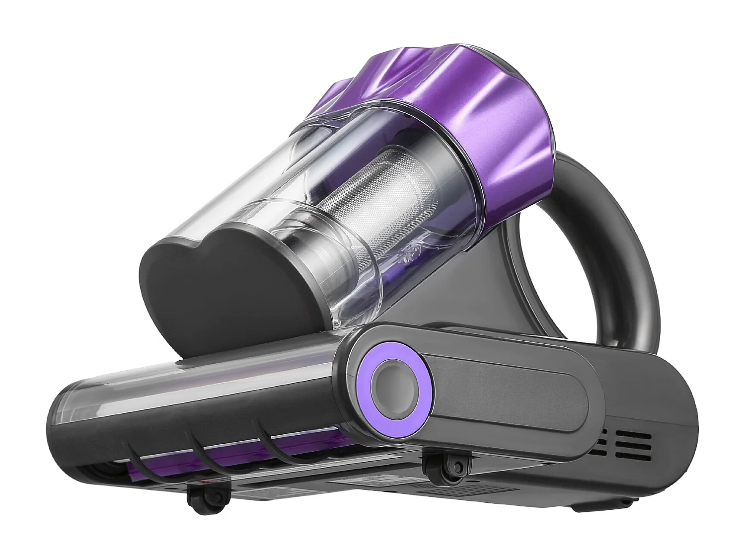 Aspirapolvere per Materassi Antiacaro SucceBuy 550 W, Aspirapolvere a Mano con Aspirazione Potente 18 kPa, Doppio Serbatoio Polvere, Filtro HEPA e Riscaldamento