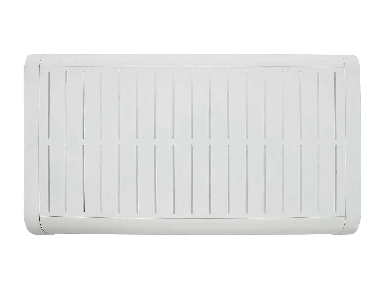 Salotto da giardino in alluminio: 1 divano 3 posti, 2 poltrone e 1 tavolino - Bianco con cuscini beige - LOMIA di MYLIA