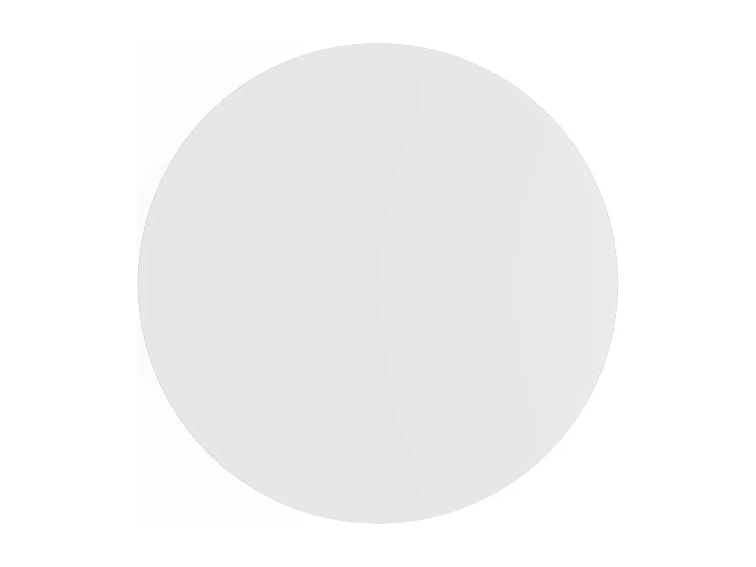 Sala da pranzo da giardino in metallo e resina intrecciata: un tavolo D.60 cm e 2 poltrone impilabili - Beige - NIOU di MYLIA