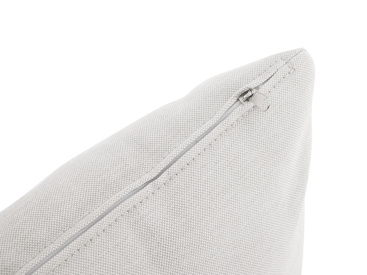 Conjunto de sofá de canto de jardim em alumínio: um sofá de canto e uma mesa de centro - Taupe - MOLOKAI da MYLIA