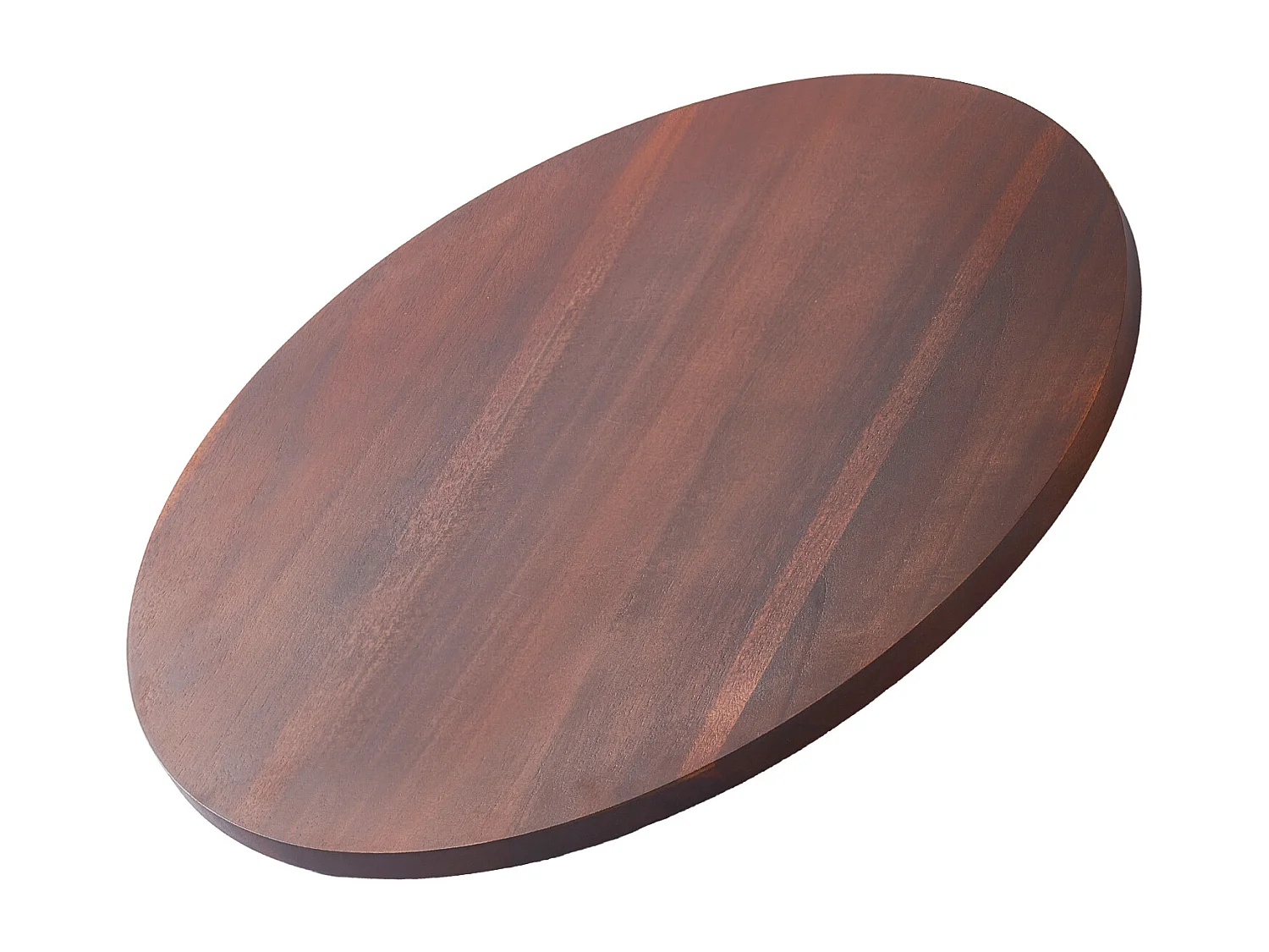 Rundes Drehtablett SucceBuy für den Tisch, 61 cm, um 360° drehbares Serviertablett, Tischdekoration aus Akazienholz, für Familienfeiern