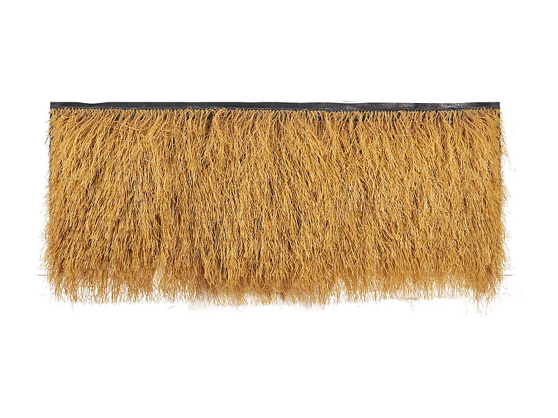 Toiture en Chaume Artificielle SucceBuy, 0,4 x 1,2 m, Rouleau de Chaume Artificiel, Tapis de Toit de Bar Cabane, Résistant à la Chaleur, pour Terrasse, Piscine