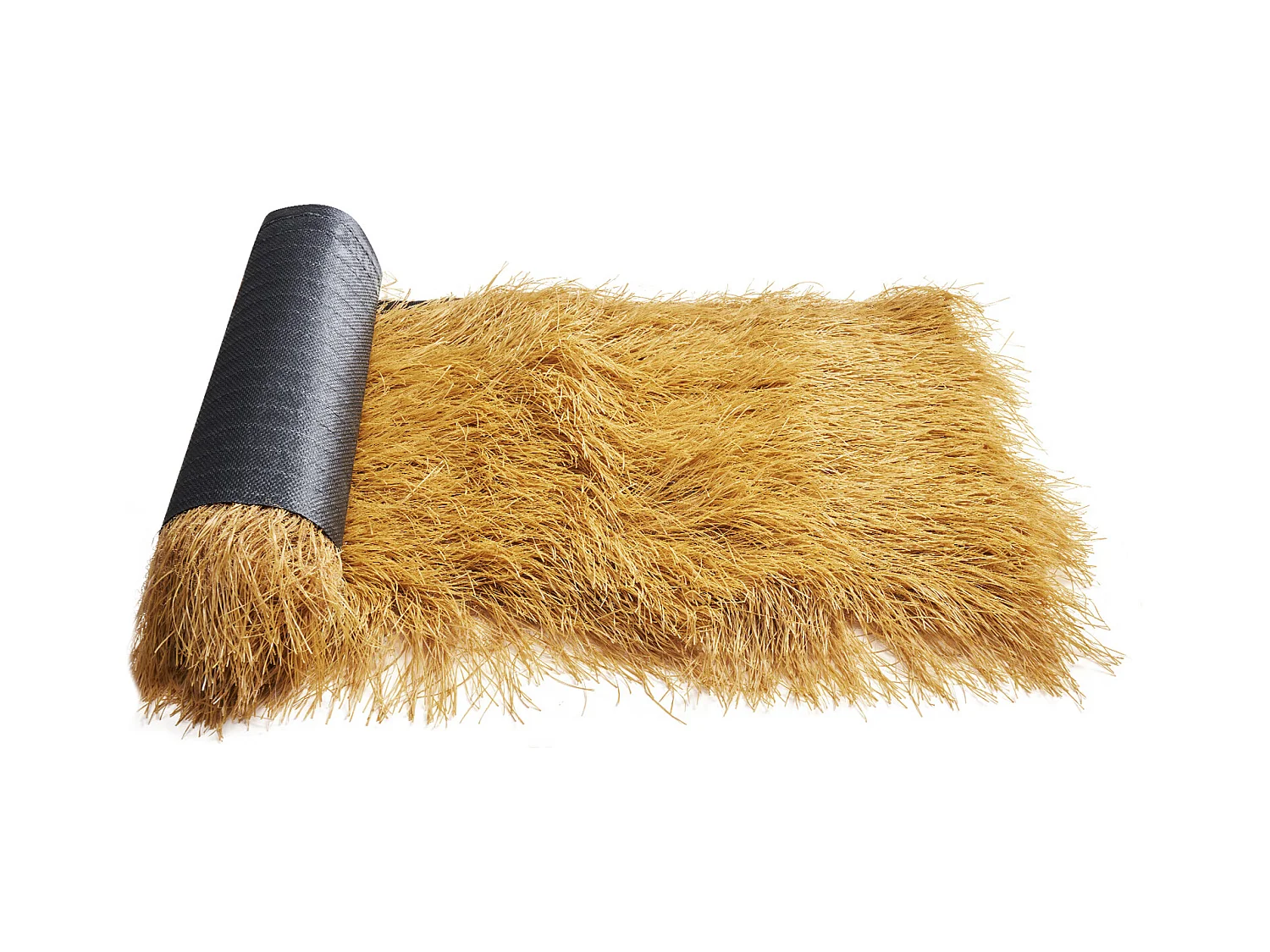 Toiture en Chaume Artificielle SucceBuy, 0,4 x 1,2 m, Rouleau de Chaume Artificiel, Tapis de Toit de Bar Cabane, Résistant à la Chaleur, pour Terrasse, Piscine