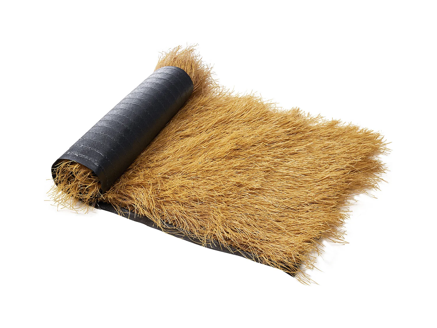 Toiture en Chaume Artificielle SucceBuy, 0,5 x 6 m, Rouleau de Chaume Artificiel, Tapis de Toit de Bar Cabane, Résistant à la Chaleur, pour Terrasse, Piscine