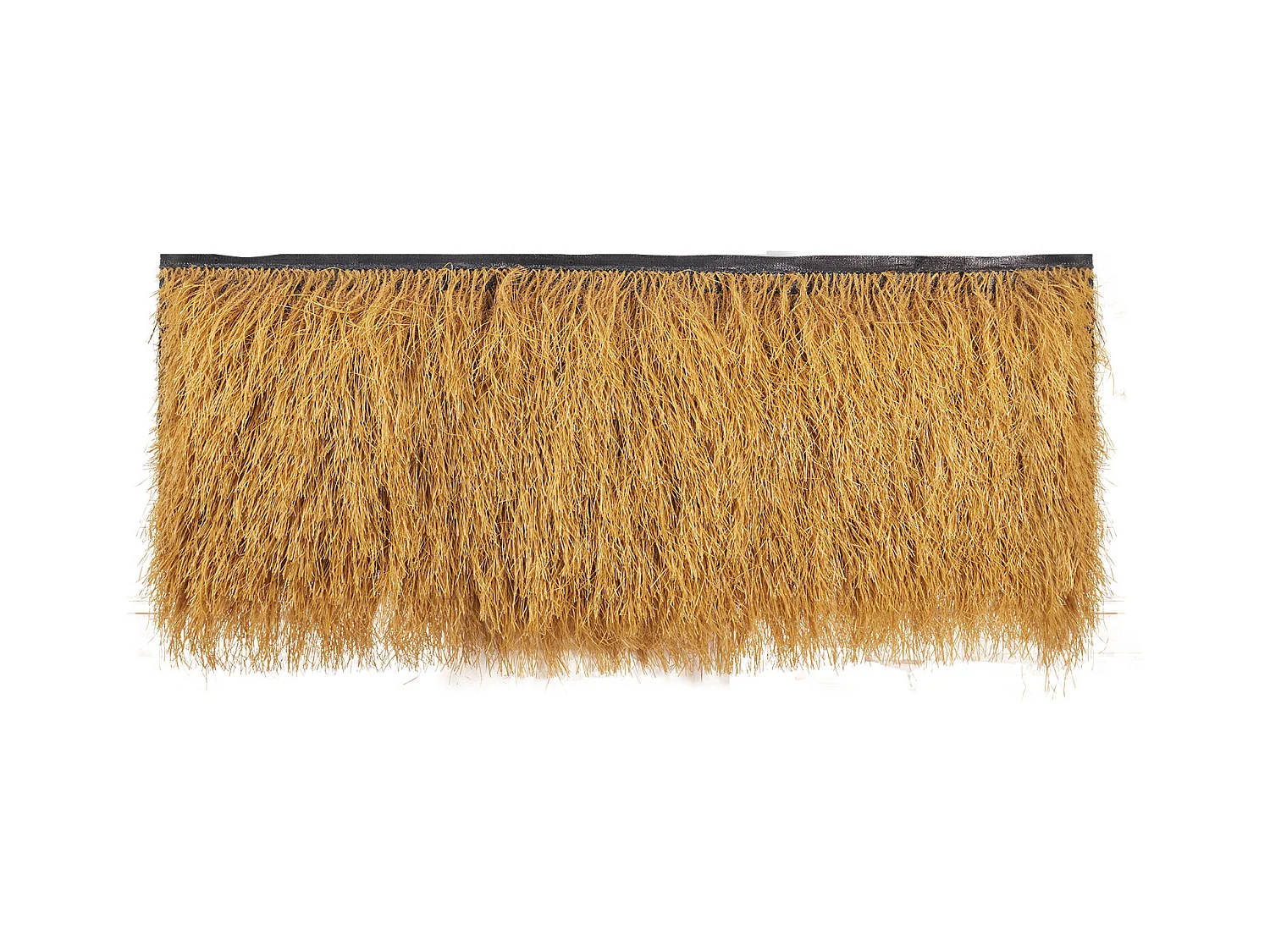 Toiture en Chaume Artificielle SucceBuy, 0,5 x 6 m, Rouleau de Chaume Artificiel, Tapis de Toit de Bar Cabane, Résistant à la Chaleur, pour Terrasse, Piscine