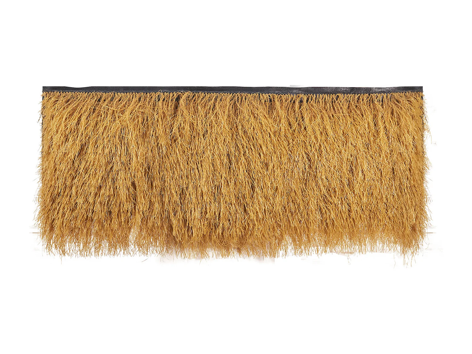 Toiture en Chaume Artificielle SucceBuy, 0,5 x 6 m, Rouleau de Chaume Artificiel, Tapis de Toit de Bar Cabane, Résistant à la Chaleur, pour Terrasse, Piscine