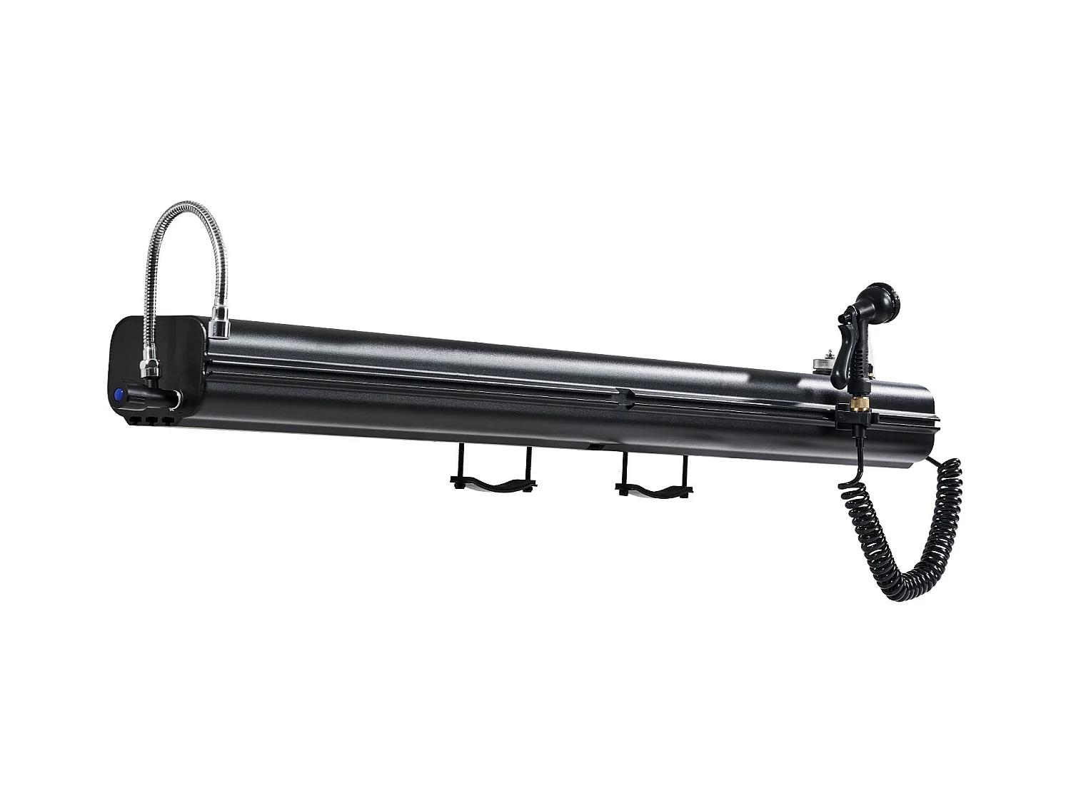 Réservoir d'eau de Toit SucceBuy de 26.5L, Réservoir en Aluminium Haute Capacité avec Port de Pressurisation, 2 Panneaux Anti-Éclaboussures et Fente en T