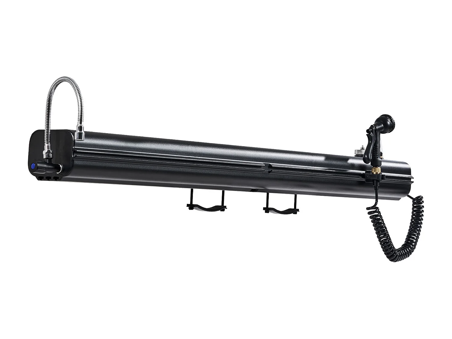 Réservoir d'eau de Toit SucceBuy de 26.5L, Réservoir en Aluminium Haute Capacité avec Port de Pressurisation, 2 Panneaux Anti-Éclaboussures et Fente en T