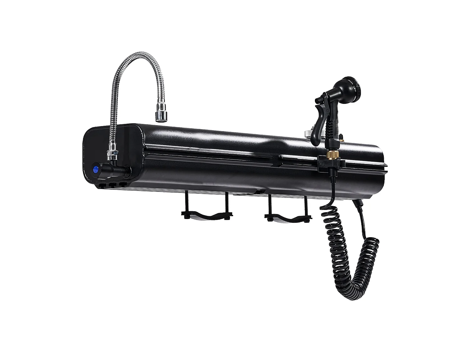Réservoir d'eau SucceBuy pour Galerie de Toit, Capacité de 15L, Réservoir Extérieur Multi-Distribution avec 2 Panneaux Anti-Éclaboussures