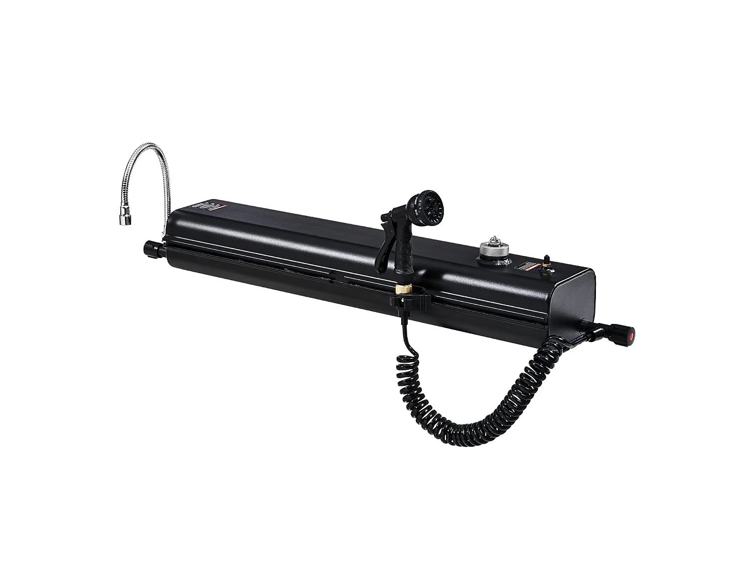 Réservoir d'eau SucceBuy pour Galerie de Toit, Capacité de 15L, Réservoir Extérieur Multi-Distribution avec 2 Panneaux Anti-Éclaboussures