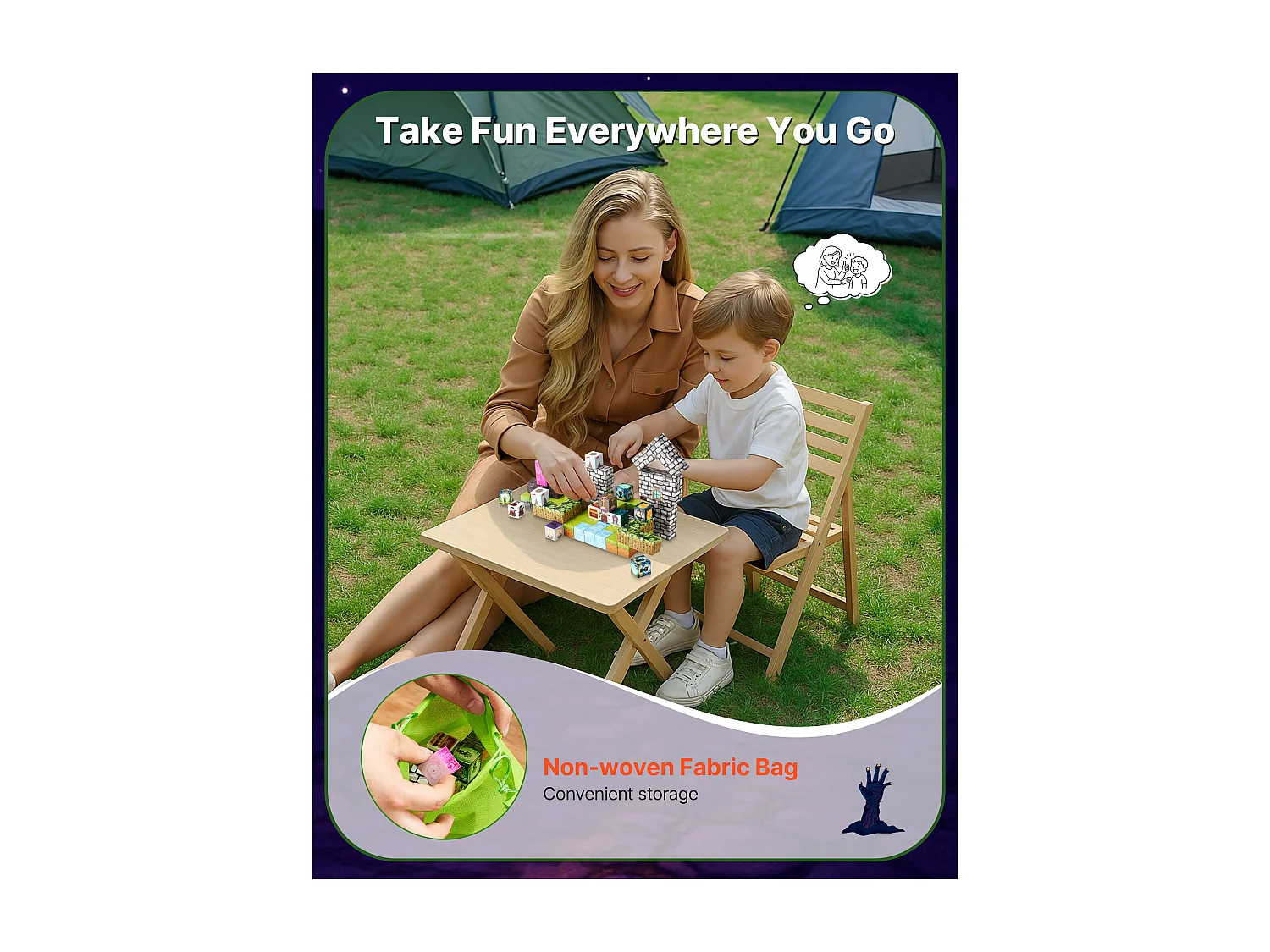 Construction Magnétique Enfant SucceBuy, 100 PCS Blocs de Construction Magnétiques, pour Cadeau d'Anniversaire, de Noël, les Garçons et Filles de 3 Ans et Plus