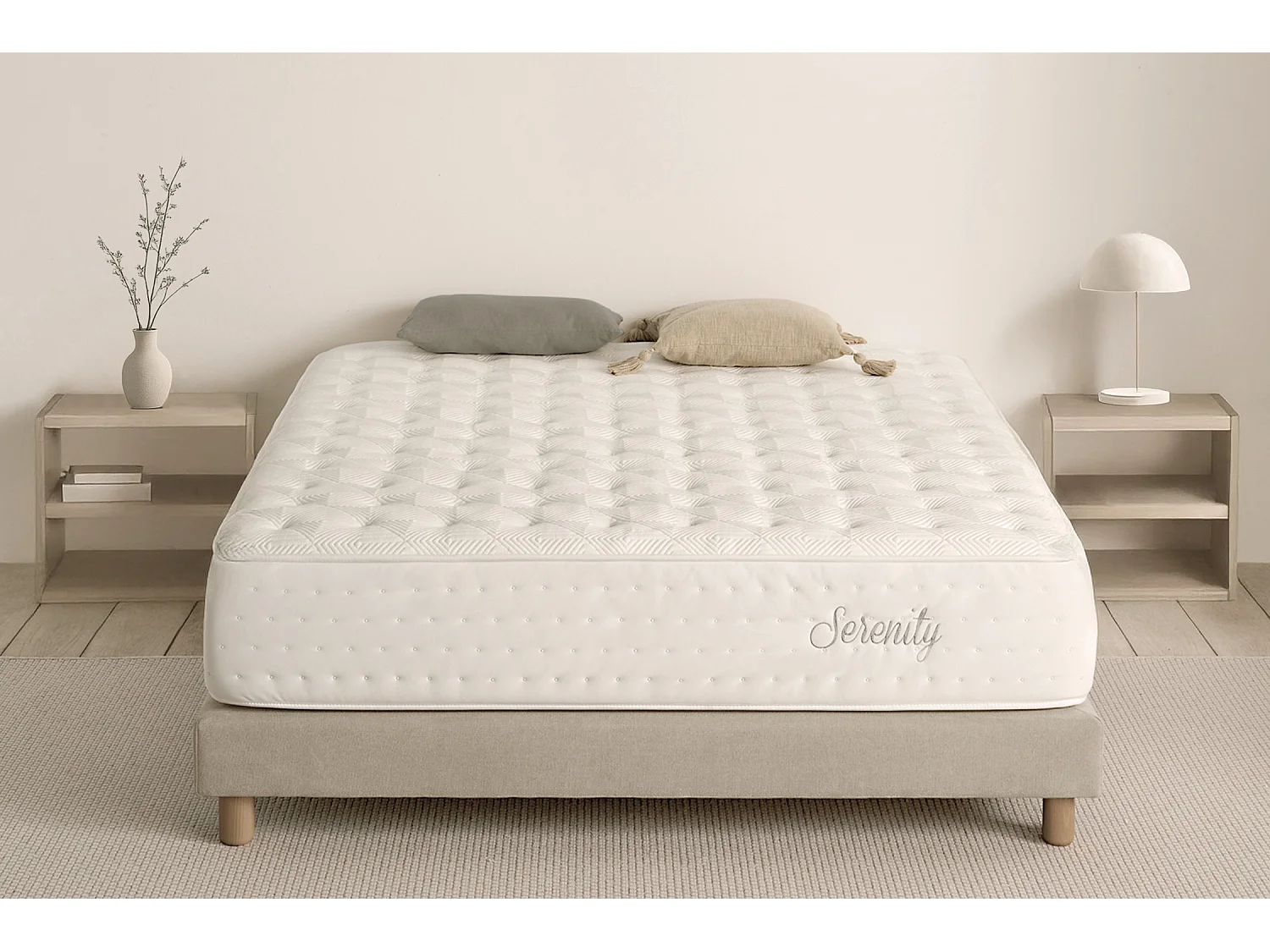 Matelas Ressorts Ensachés Serenity 30 cm, 80 x 190 cm - Moonia