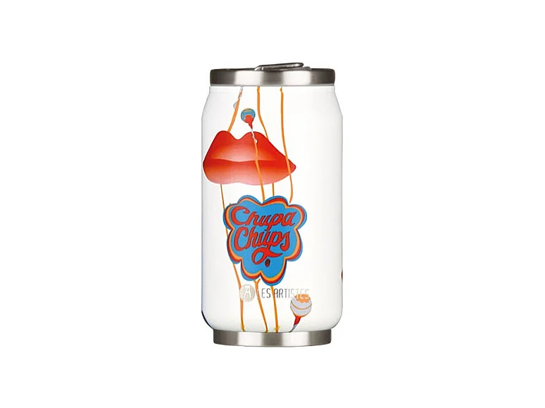 Canette Isotherme 280 ml Chupa Chups Kiss Les Artistes - Pull Can'It Iconic