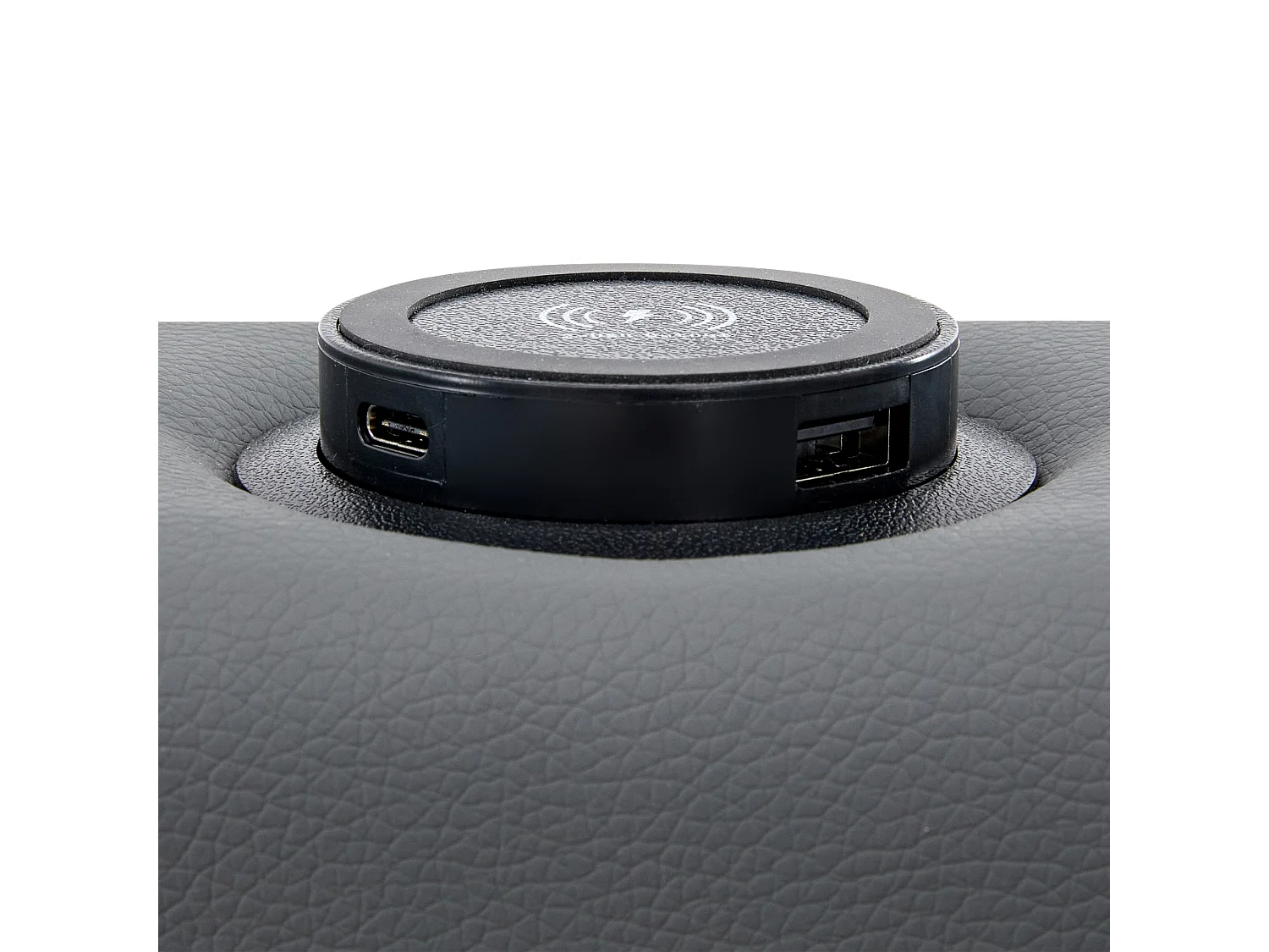 Letto singolo 90 x 190 cm - Letto per bambini con quattro cassetti e illuminazione a LED - porta USB - PU grigio - materasso non incluso