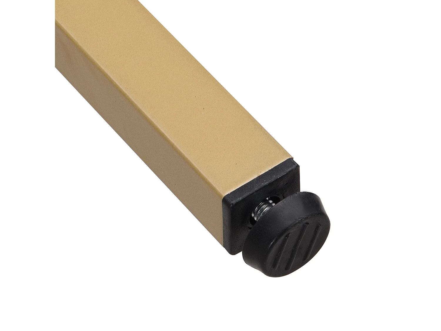 Eetkamerset 6 stoelen - Eetkamerset met grijze kussens en gouden frame - witte tafel - voor eetkamer