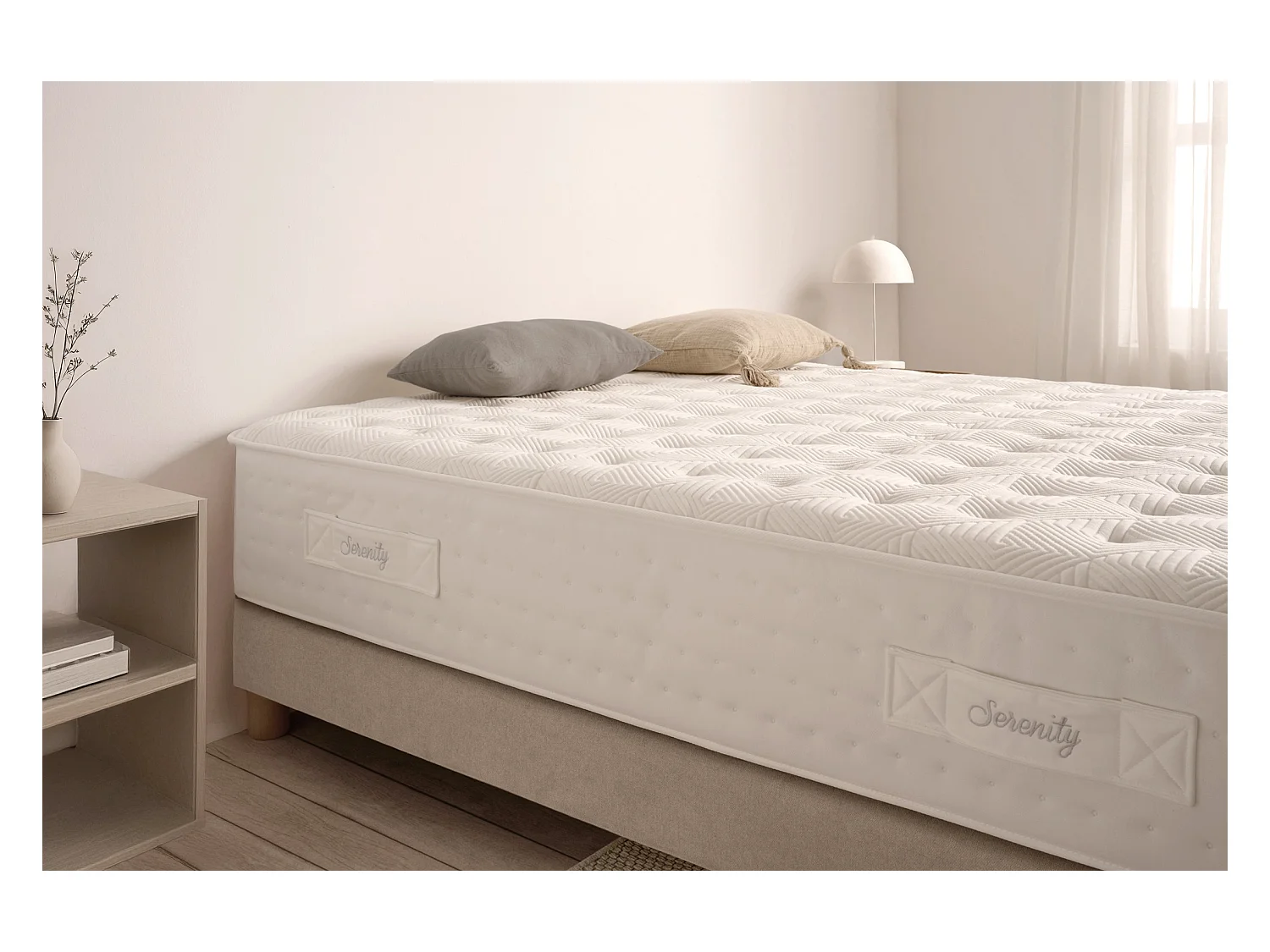 Matelas Ressorts Ensachés Serenity 30 cm, 120x200 cm - Moonia
