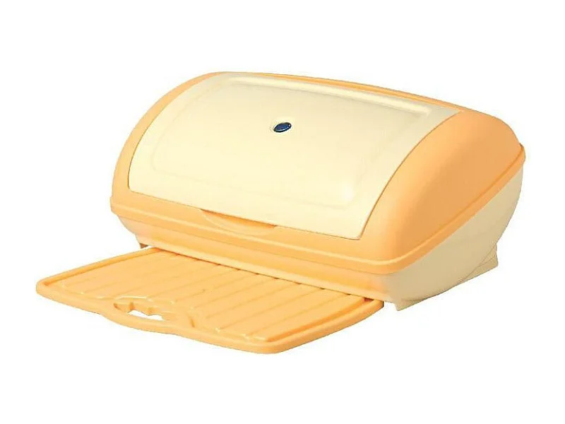 Boîte à pain - L 41 cm x l 28 cm x H 19 cm - Jaune