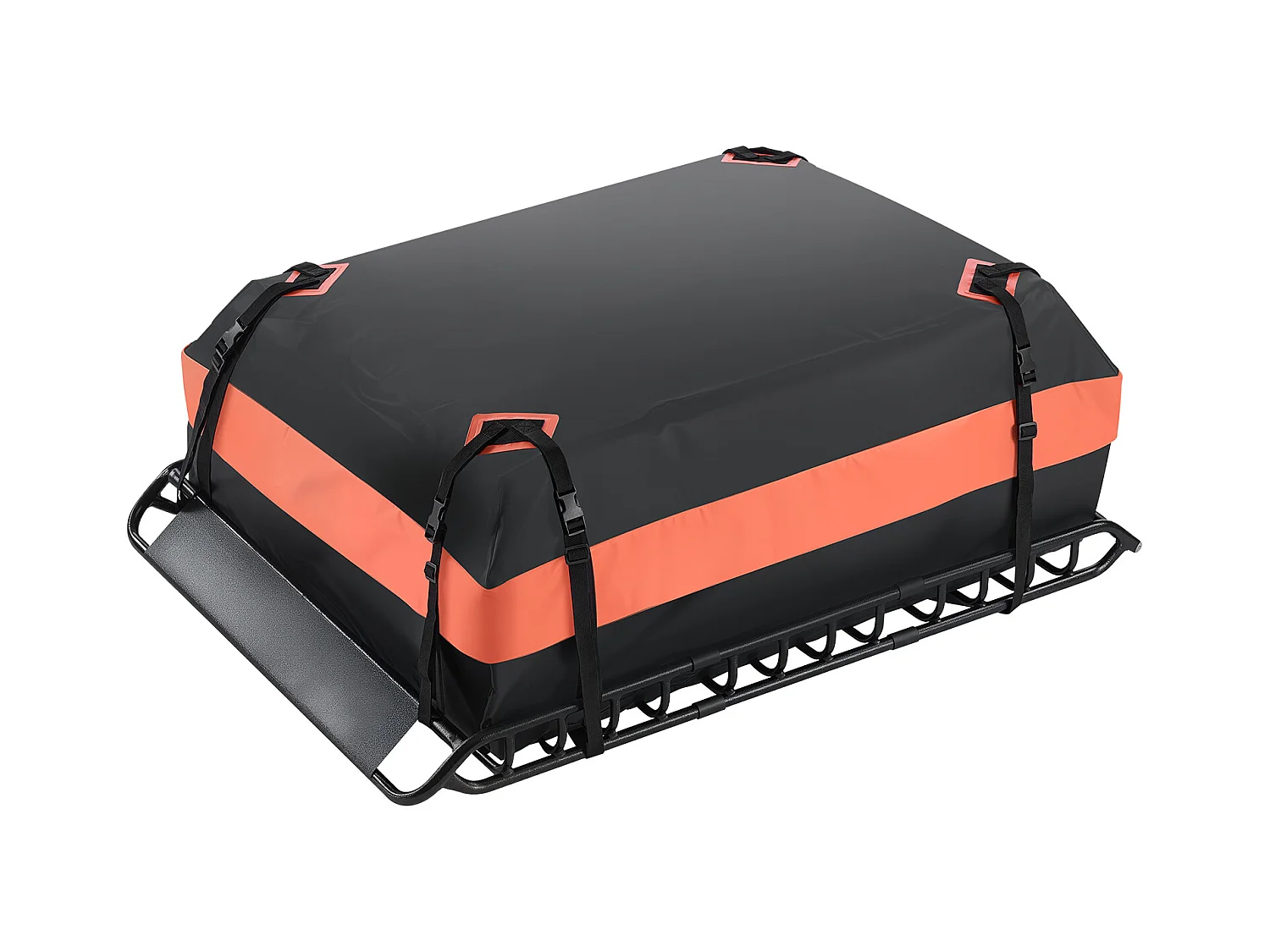 Porte-Bagage pour Voiture SucceBuy, 130 x 91 x 10,5 cm, Panier de Toit Universel en Acier Allié Antirouille, Capacité de Maximale de 90,7 kg, pour SUV Camion