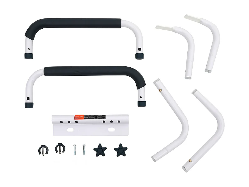 Toiletten-Haltegriff SucceBuy, Stahl-Toiletten-Sicherheitsrahmen, Tragkraft 136 kg, für Menschen mit Behinderung