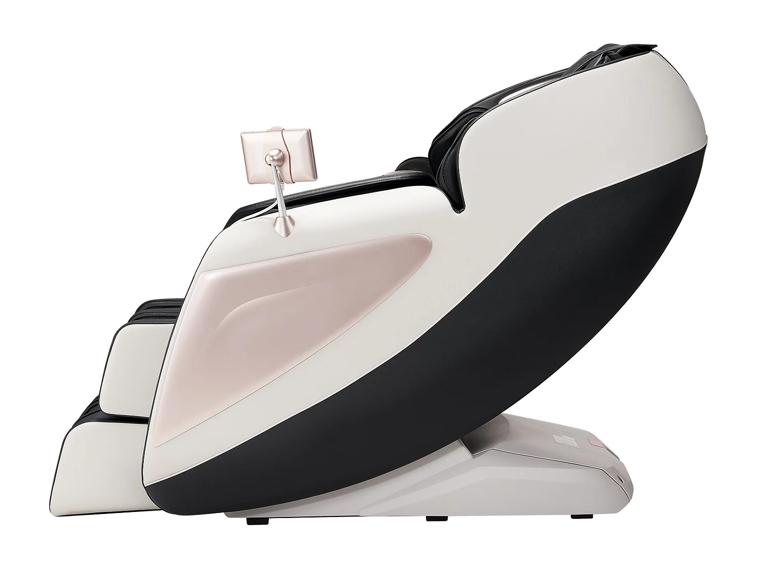 Massagestoel SucceBuy met SL-rail, 3D Relaxfauteuil, Massage-ontspanningsstoel, Zwaartekrachtloos, 18 Automatische Standen, Verwarming, met Intrekbaar Voetpedaal