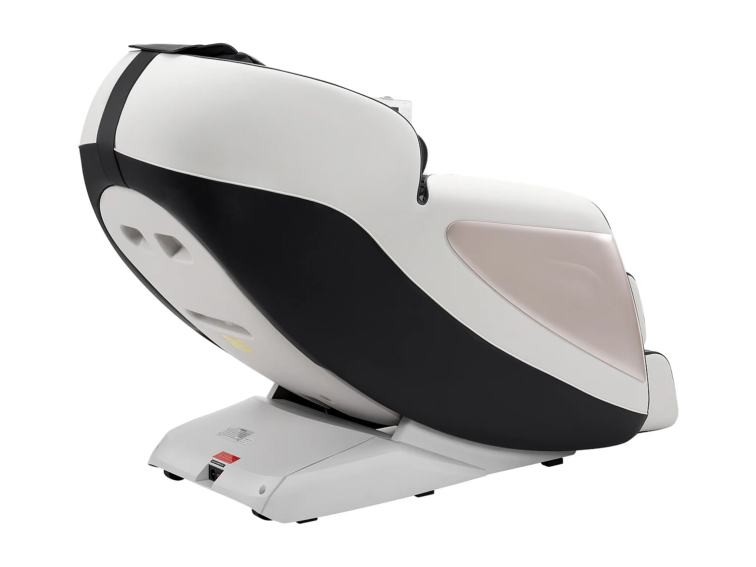 Massagestoel SucceBuy met SL-rail, 3D Relaxfauteuil, Massage-ontspanningsstoel, Zwaartekrachtloos, 18 Automatische Standen, Verwarming, met Intrekbaar Voetpedaal