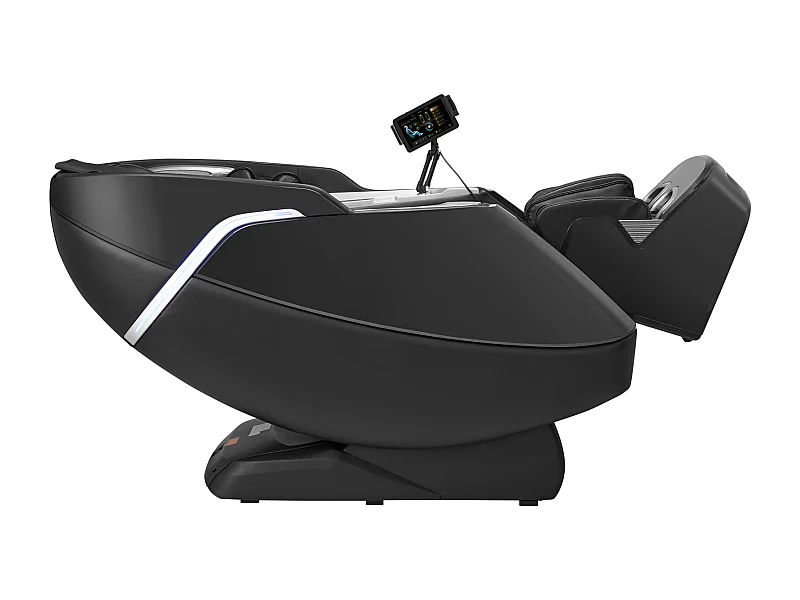 Fotel Masujący SucceBuy z Szyną SL, Fotel Relaksacyjny z Funkcją Relaksu i Masażu 3D/4D, Zero Gravity, Tryb Rozciągania Jogi, Ogrzewanie, z Funkcją AI Voice