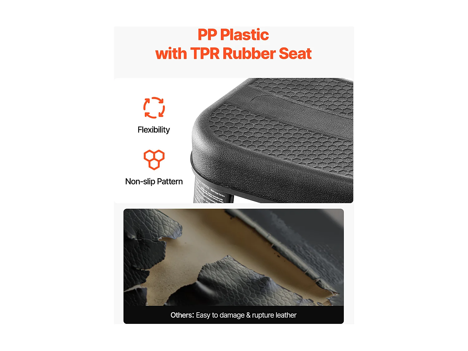 Tabouret d'Atelier, SucceBuy Tabouret de Mécanicien avec Roulettes et Plateau à Outils, Capacité 136 kg