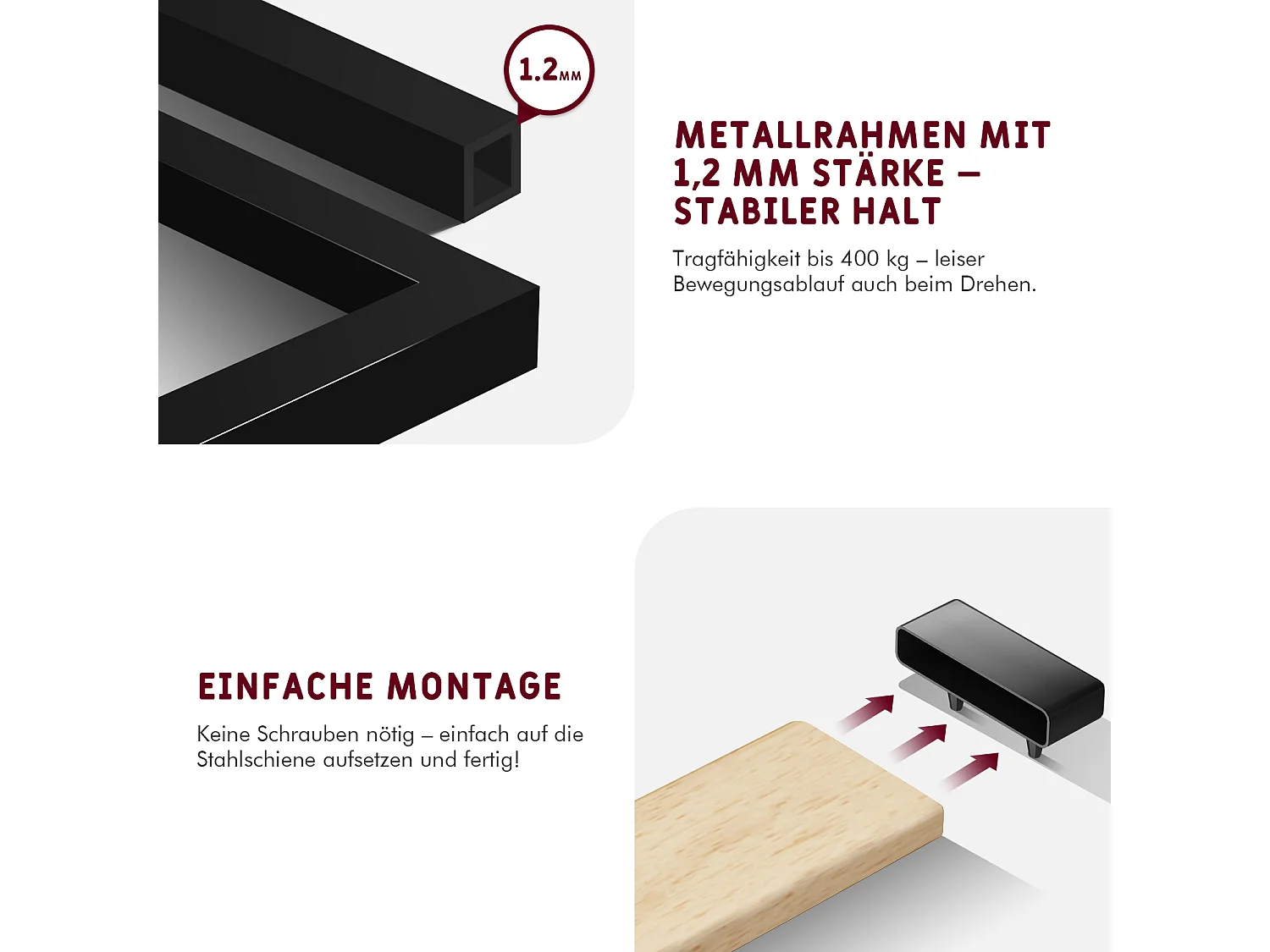 Polsterbett - Polsterbett 140 x 200 cm Bett mit Lattenrost - Doppelbett mit gepolstertem Kopfteil - Einfache Montage -  Robustes Gestell - LED-Beleuchtung und Samtb