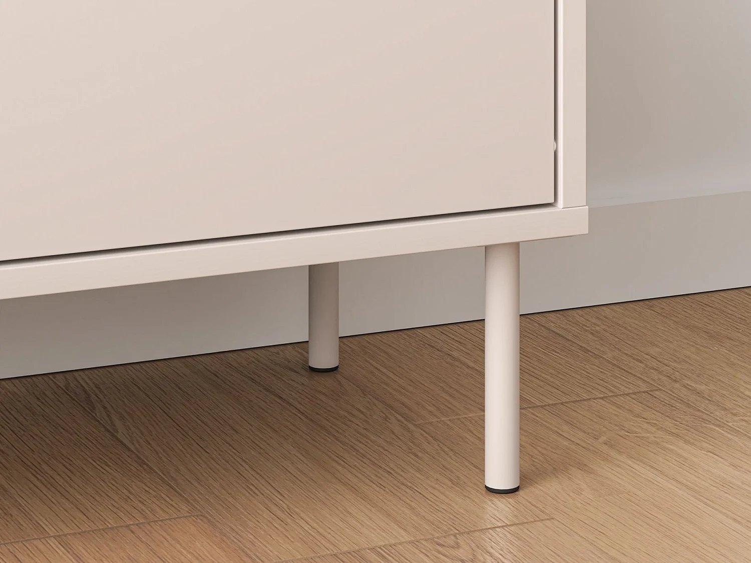 Banc à chaussures avec abattant – greige – 69 cm – DIOCE