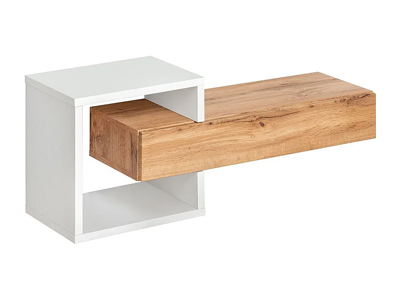 Étagère Murale & Tiroir "Easy" 100cm Naturel