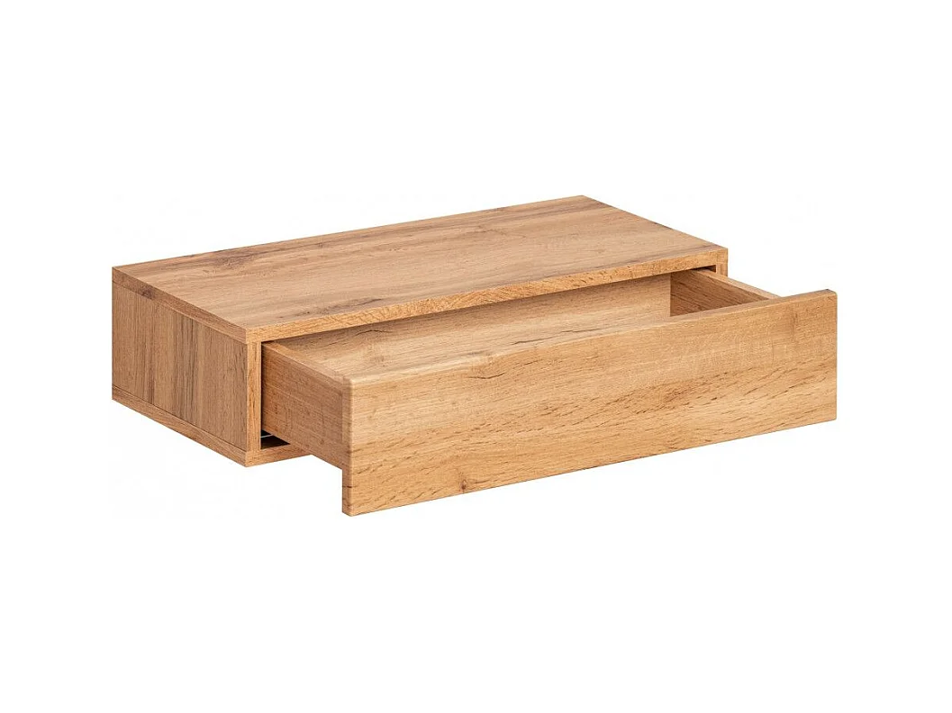 Konsola wisząca EASY 100x60 biała/dąb wotan